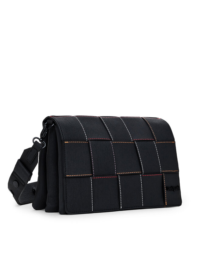 Desigual Handtasche Desigual 25SAXPAR Schwarz