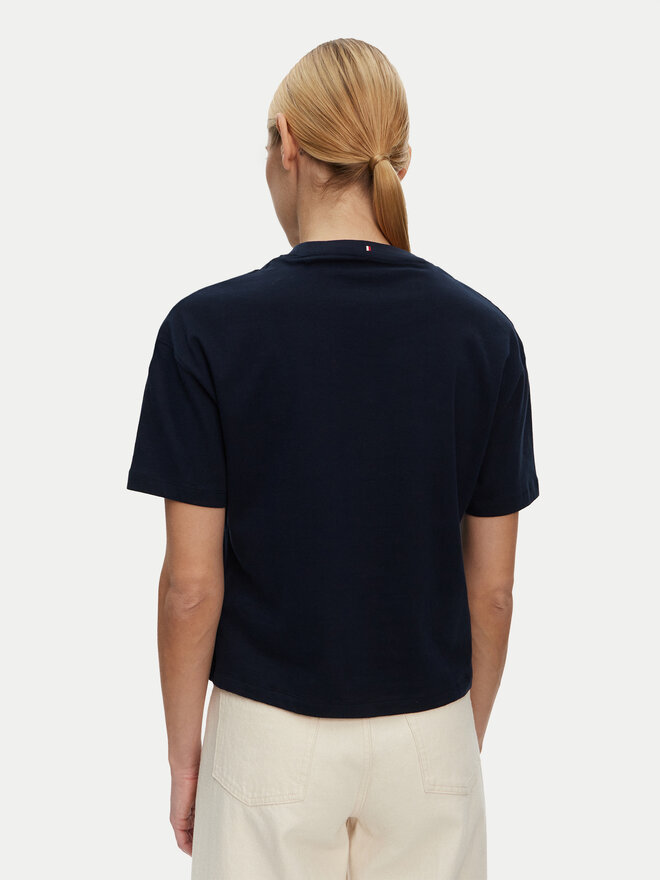 Tommy Hilfiger Tommy Hilfiger T-Shirt UW0UW05763 Dunkelblau Regular Fit