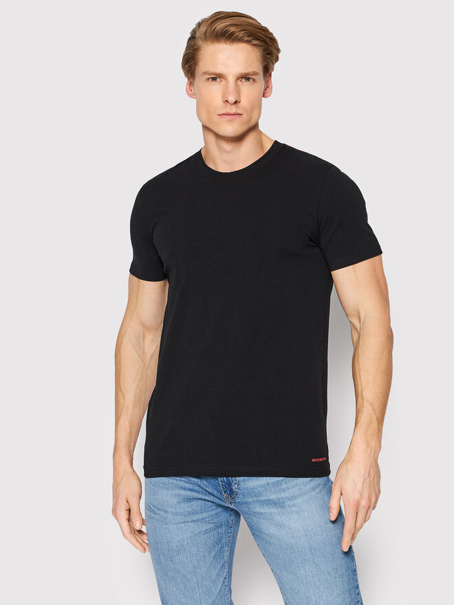 Henderson Henderson T-Shirt Bosco 18731 Μαύρο Regular Fit