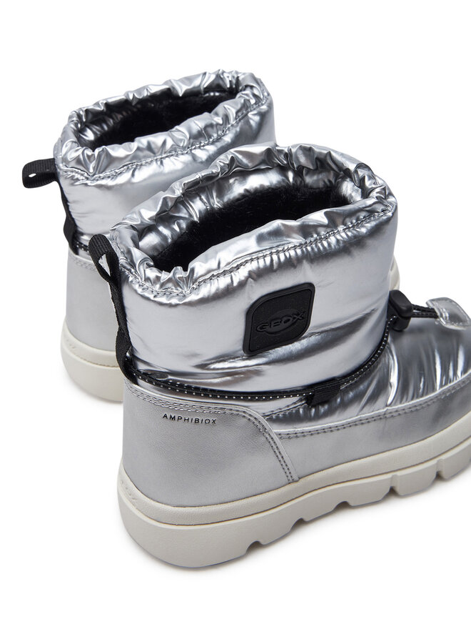 Geox Sniega zābaki Geox J WILLABOOM GIRL B A J46HWE 0LVNF C0474 M Sudraba