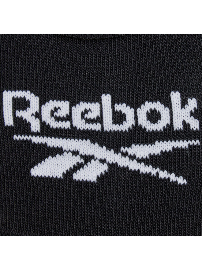 Reebok Set di 3 paia di pedulini unisex Reebok R0351-SS24 (3-pack) Nero