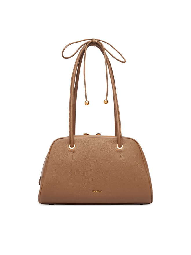 Furla Handtasche Furla Poppy M Shoulder Bag WB02109 BX4573 4489S Beige