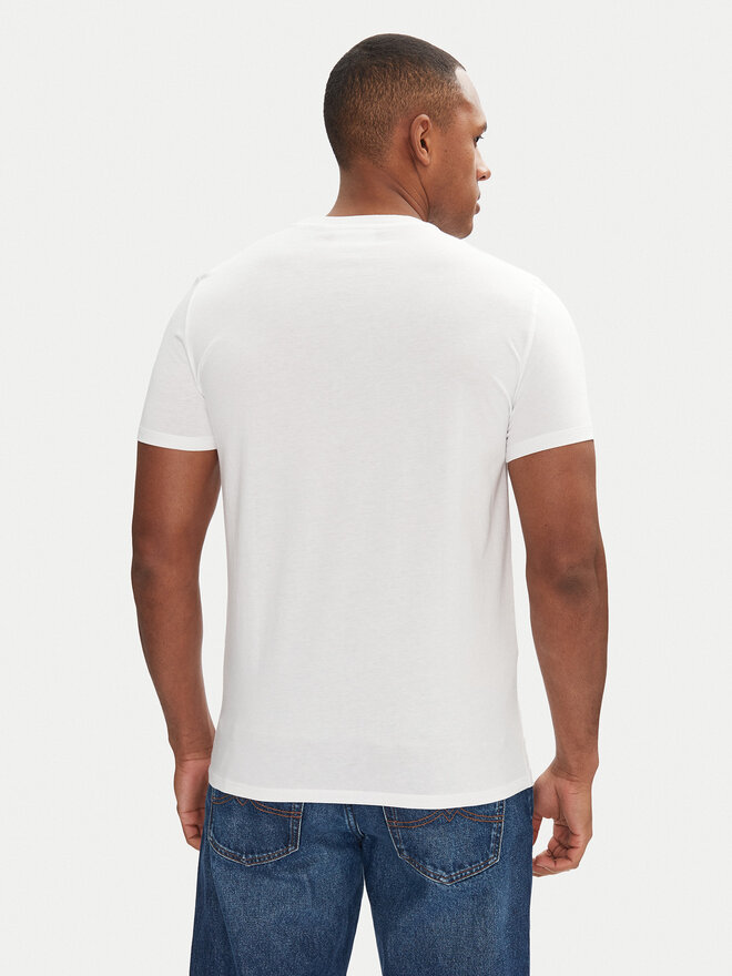 Lacoste Lacoste T-Shirt TH6709 Λευκό Regular Fit