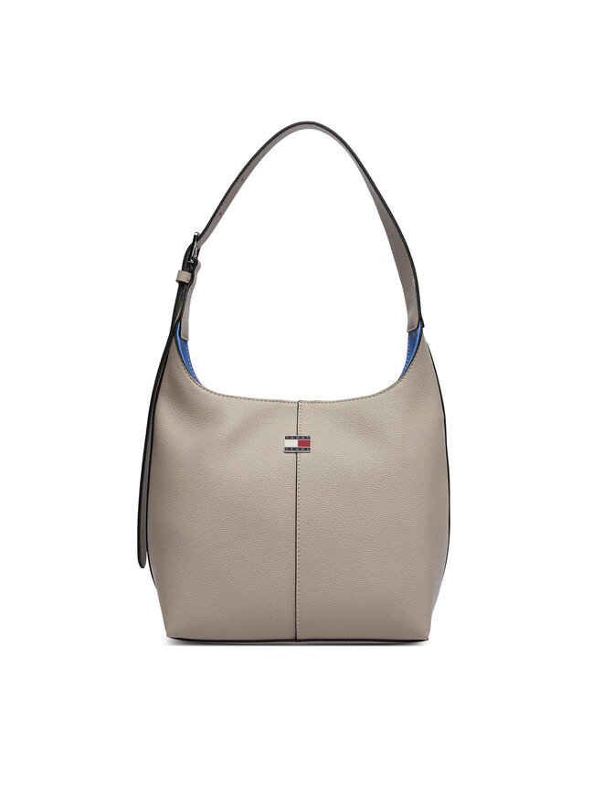 Tommy Jeans Handtasche Tommy Jeans Tjw City Bucket AW0AW19062 Hellbeige