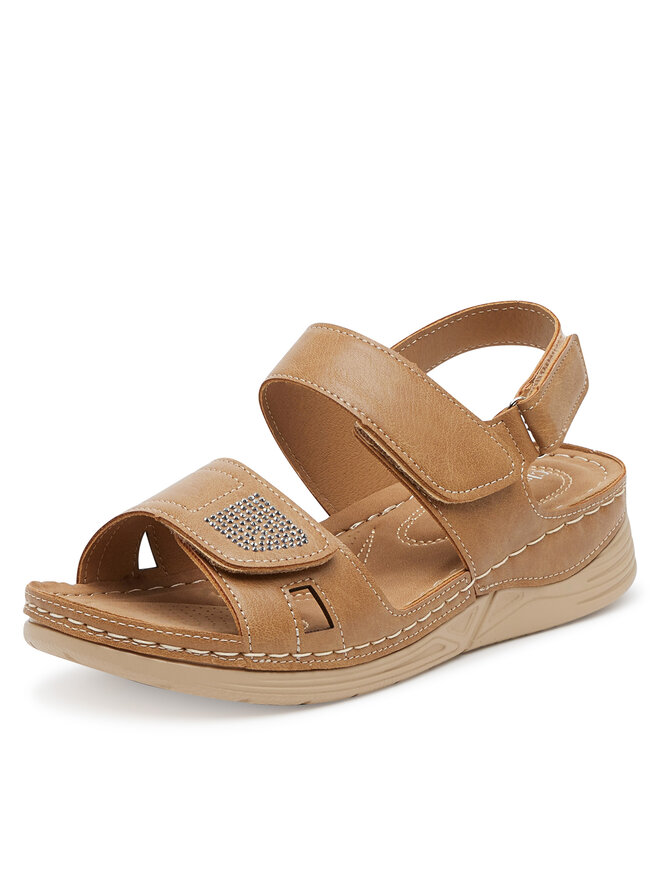 Clara Barson Sandalen Clara Barson WFA3741-1 Braun