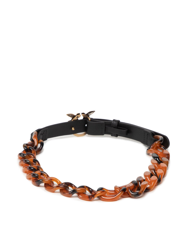 PINKO Cintura da donna Pinko Love Day Turtle Chain Belt H2 PE 22 PLT01 1H2113 Y85T Nero