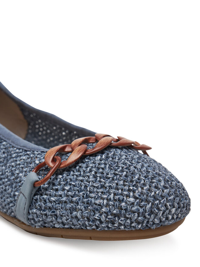 Jana Ballerinas Jana 8-22171-44 Dunkelblau