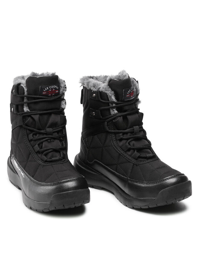 Lee Cooper Schnürschuhe Lee Cooper LCJ-21-17-0590L Schwarz