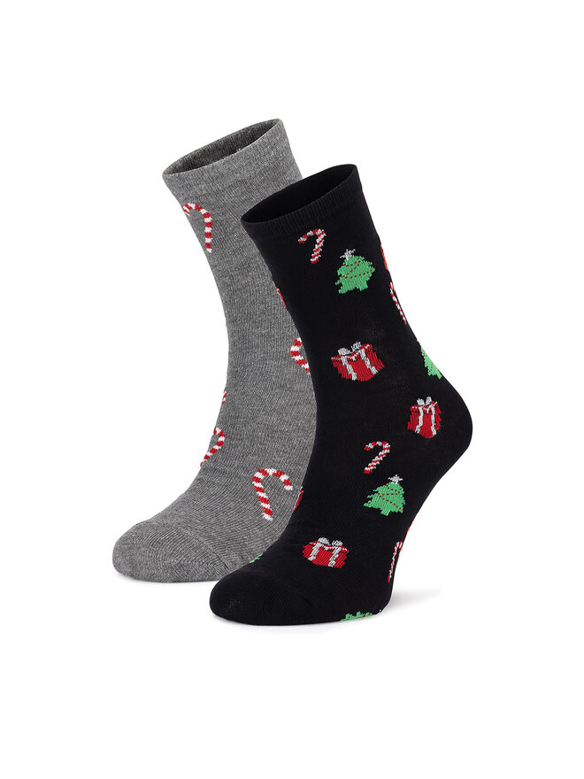 Lasocki 2er-Set hohe Herrensocken Lasocki 2MB-001-AW24 (2-pack) Grau