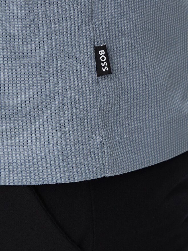 BOSS Boss Majica H-Tiburt 431 50518539 Modra Regular Fit