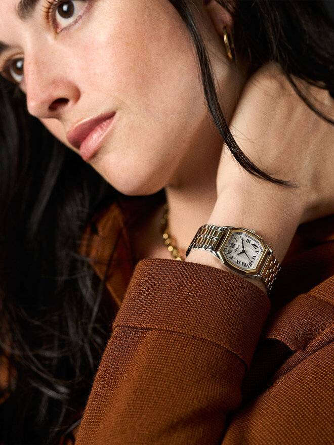 Fossil Годинник Fossil Harlow ES5362 Золотий