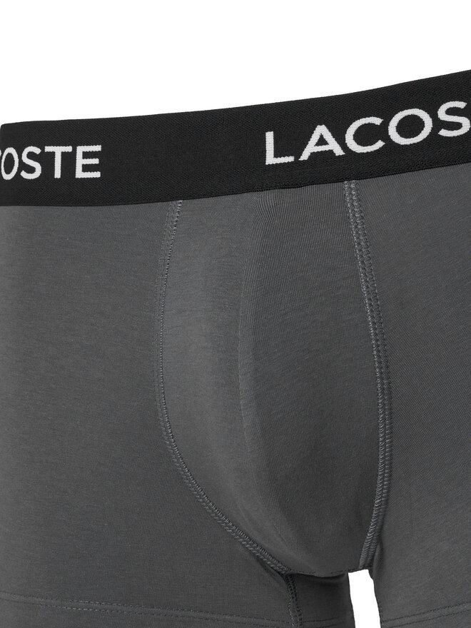 Lacoste Lacoste Набір з 5 пар боксерів 5H1292 Сірий