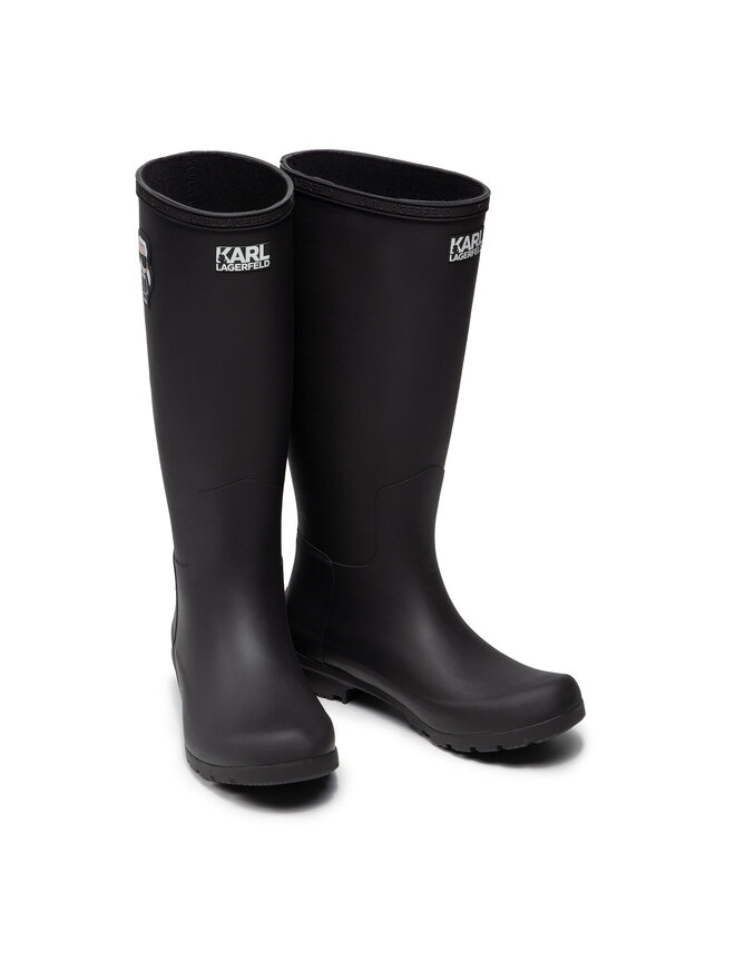 KARL LAGERFELD Гумени ботуши KARL LAGERFELD KL47090 Черен