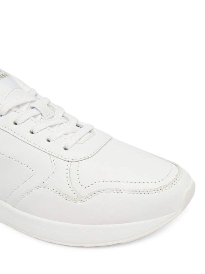 Tommy Hilfiger Sneakers Tommy Hilfiger Corporate Mix Mat Runner FW0FW09318 Weiß