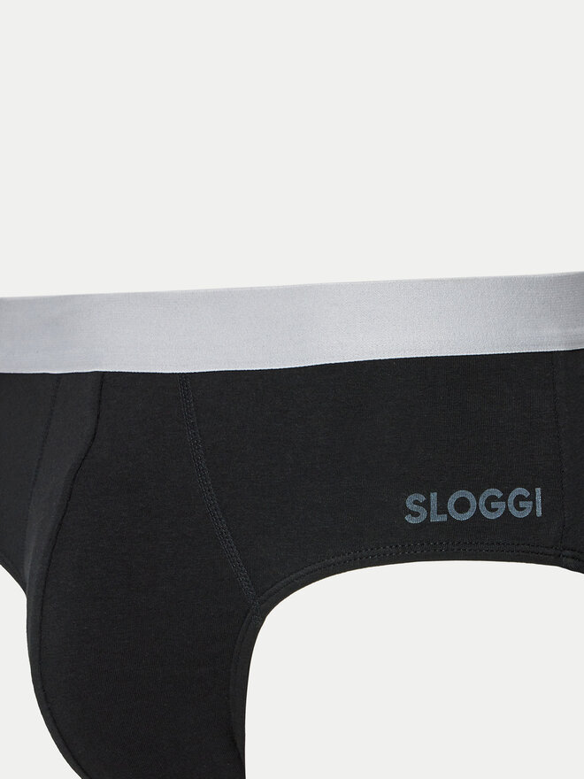 Sloggi Sloggi 2 darab alsó 10217985 Fekete