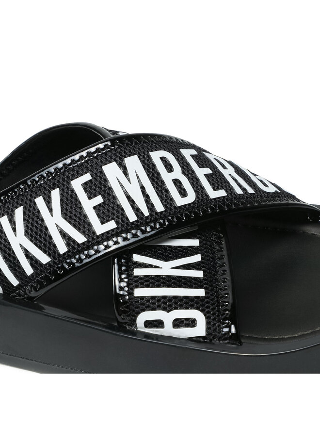Bikkembergs Шльопанці Bikkembergs Noemy B4BKW0151 Чорний