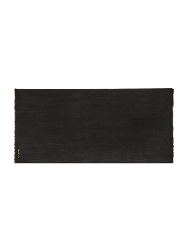 Tommy Hilfiger Schal Tommy Hilfiger Signature Hijab AW0AW11143 Schwarz