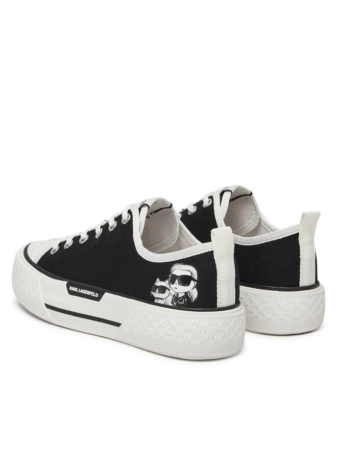 KARL LAGERFELD Tornacipő KARL LAGERFELD KL60614T Fekete