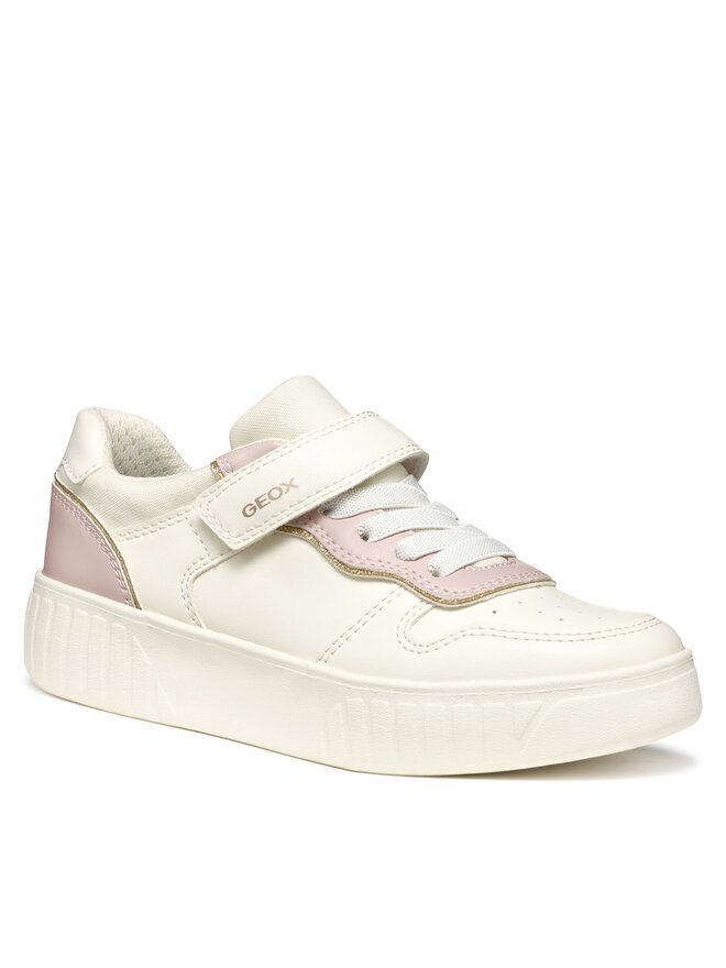 Geox Sneakersy Geox J Mikiroshi J55DVA 000BC C1M8W S Écru