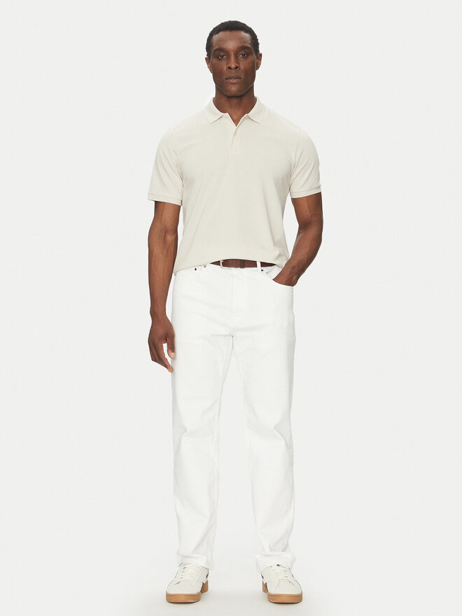 Jack&Jones Jack&Jones Polo Kane 12270150 Μπεζ Regular Fit