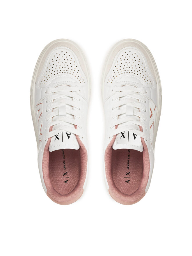 Armani Exchange Sneakersy Armani Exchange XDX147 XV830 U274 Biały