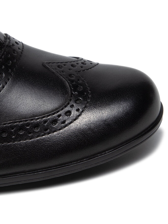 Clarks Oxfords Clarks Hamble Oak 203467134 Μαύρο