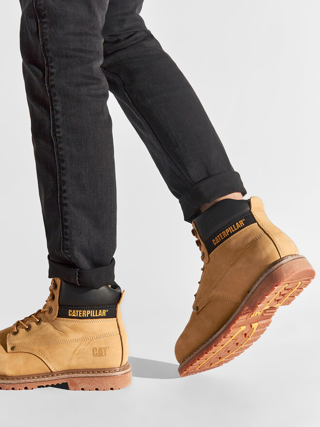 CAT Footwear Туристически oбувки CAT Footwear Powerplant S3 Hro P724626 Жълт