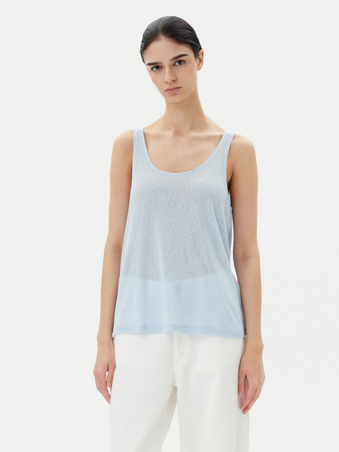 ONLY ONLY Топ Frida 15194667 Блакитний Regular Fit