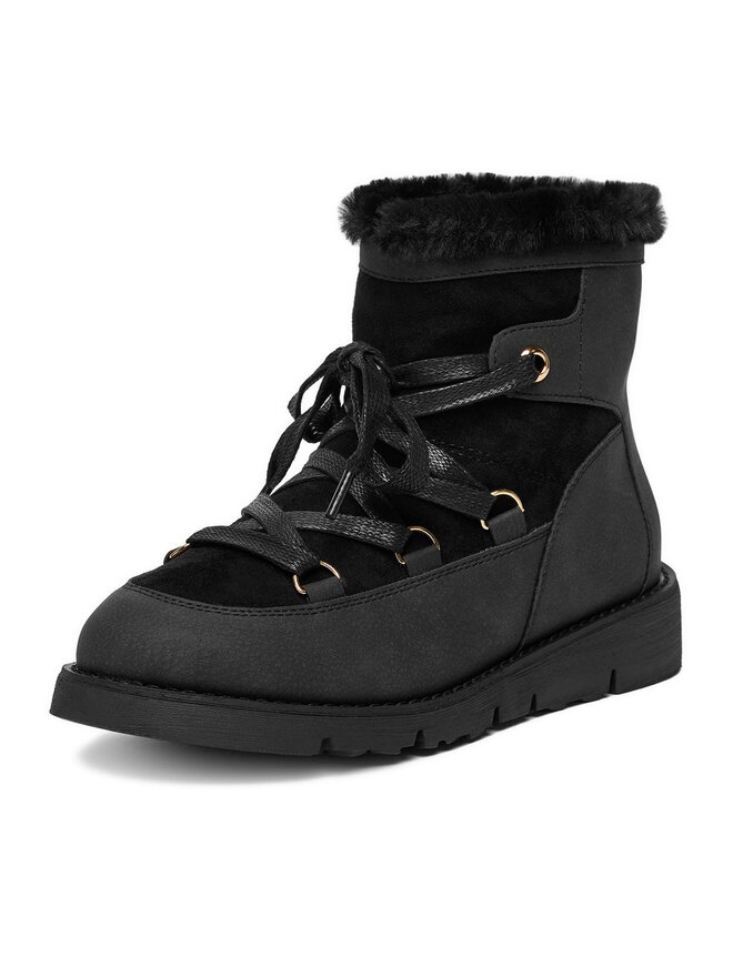 DeeZee Μπότες Χιονιού DeeZee 17125-1-BLACK PU Μαύρο