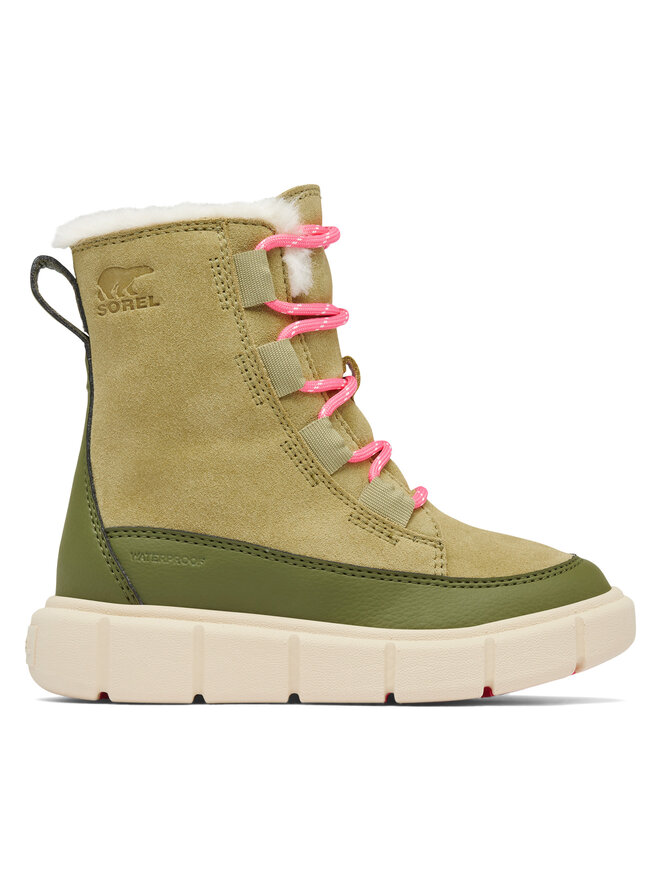 Schneeschuhe Sorel Explorer III Lace Wp 2088511327 Grun eschuhe
