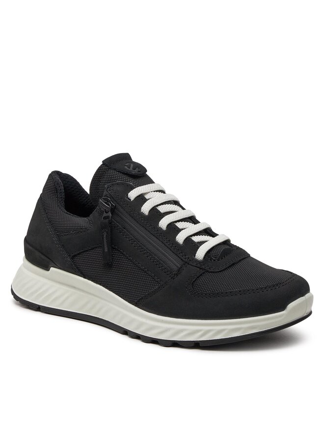 ECCO Sneakersy ECCO Exostride W Low Zip 83540351052 Černá