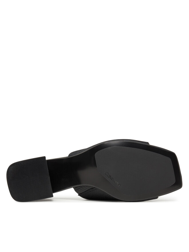 Calvin Klein Şlapi Calvin Klein Heel Slide 50 - Jacq HW0HW02387 Negru