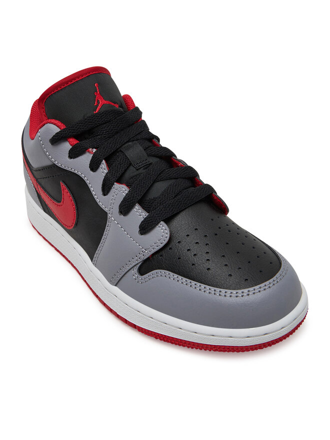 Nike Sneakersy Nike Air Jordan 1 Low (GS) 553560 060 Czarny