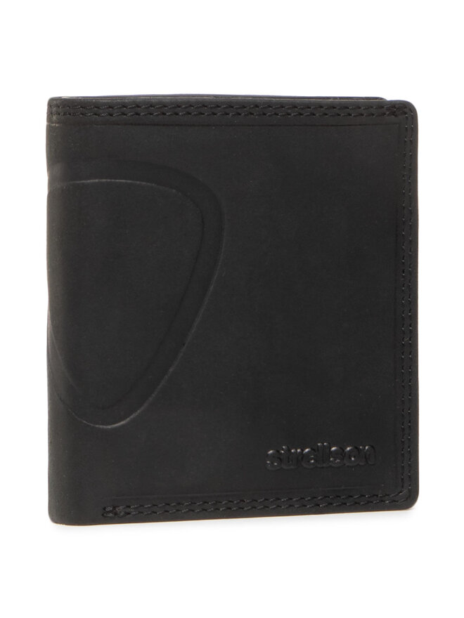 Strellson Малък мъжки портфейл Strellson Baker Street 4010000047 Черен