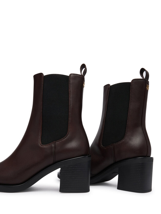 HUGO Stiefeletten HUGO Nalie 50577414 Dunkelbraun