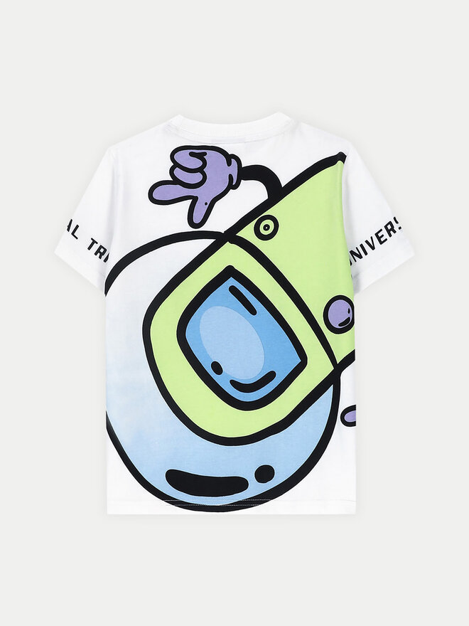 Coccodrillo Coccodrillo T-Shirt ZC4143202WBK Λευκό Regular Fit