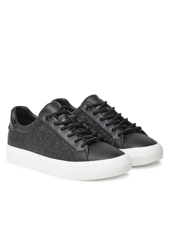 Calvin Klein Sneakers Calvin Klein Vulc Lace Up Mono Pu HW0HW02573 Schwarz