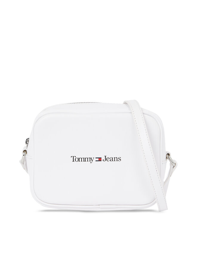 Tommy Jeans Ročna torba Tommy Jeans Camera bag AW0AW15029 Bela