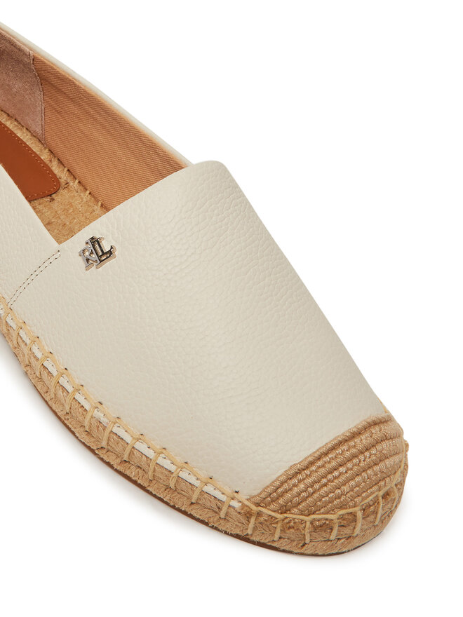 LAUREN RALPH LAUREN Espadryle LAUREN RALPH LAUREN Cameryn IV 802905304003 Biały