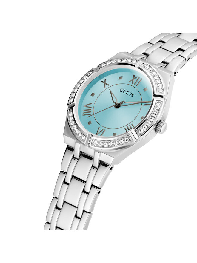 Guess Zegarek Guess Cosmo GW0033L7 Srebrny