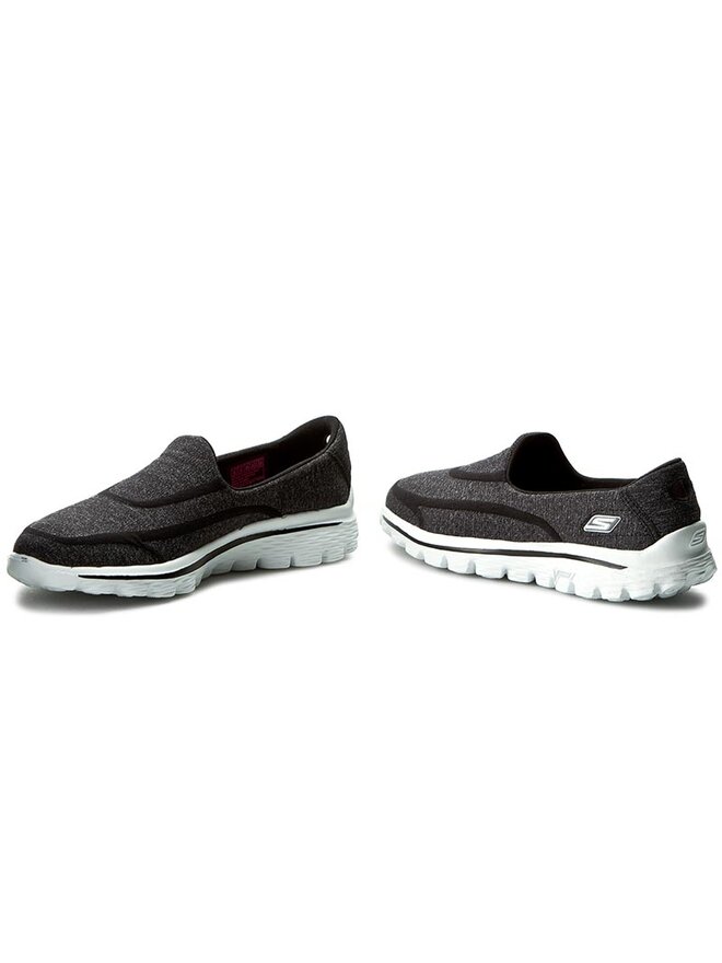 Skechers Αθλητικά Skechers Go Walk 2-Super Sock 13955/BKW Μαύρο