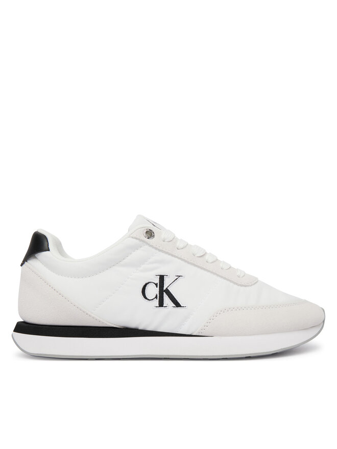Calvin Klein Sneakers Calvin Klein Retro Runner Ess Mix Mat Wmn YW0YW01990 Weiß