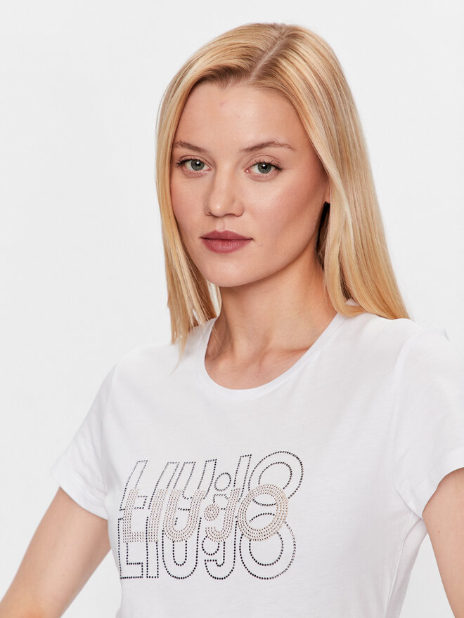 Liu Jo Liu Jo T-Shirt WF3085 J6308 Weiß Regular Fit