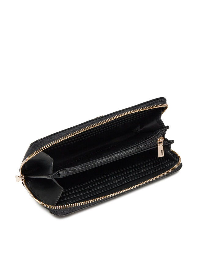 Guess Liels sieviešu maks Guess Laurel II Slg SWZG74 59146 Melns