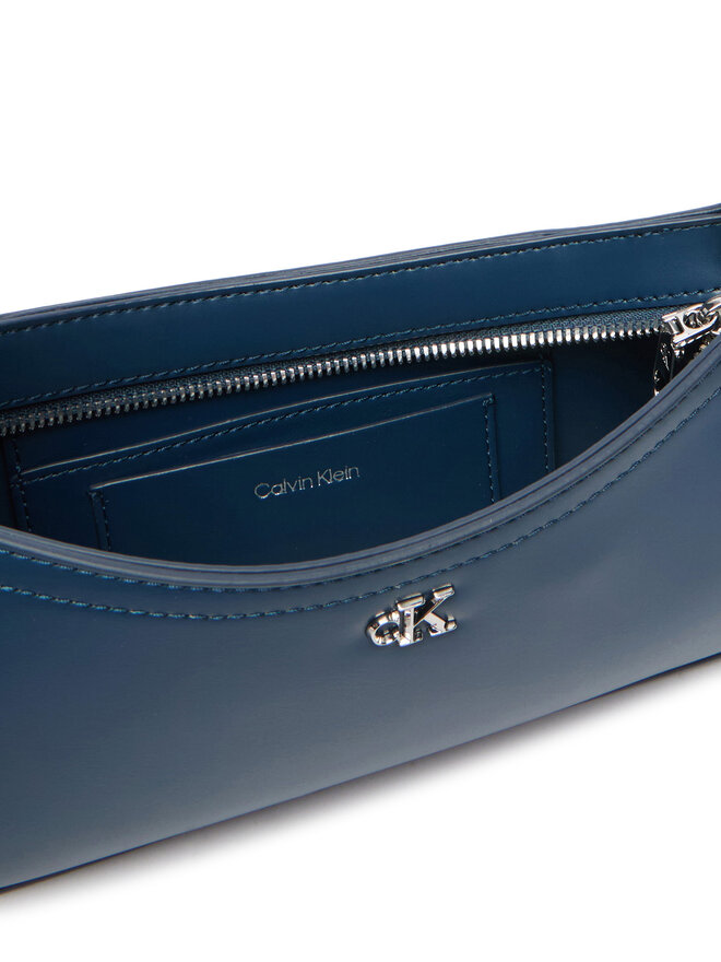Calvin Klein Handtasche Calvin Klein Ck Small Shoulder Bag LV04F3170G Dunkelblau