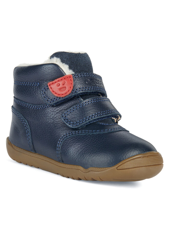Geox Schnürschuhe Geox B Macchia Boy B364NB 04622 C4002 Dunkelblau