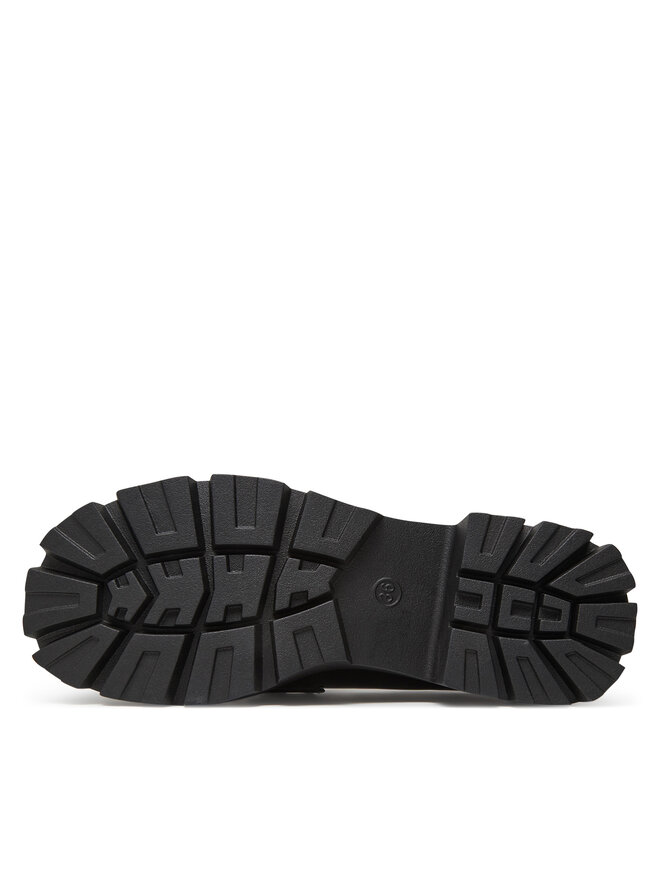 DeeZee Loafersy DeeZee 8-409-1 Czarny