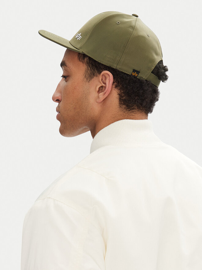 Alpha Industries Cap Alpha Industries Metal Label 156905 Grün