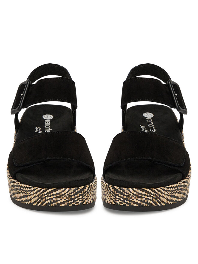 Remonte Sandalen Remonte D1N54-02 Schwarz