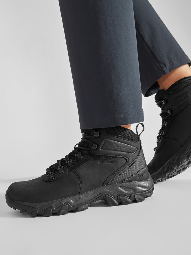 Columbia Trekkingschuhe Columbia Newton Ridge Plus II Waterproof BM3970 Schwarz
